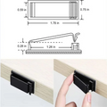 Cable Fixing Clip Cable Wire Sorting Buckle Chassis Organizer 19*47 Black and White Organizer