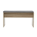NNEDSZ Dining Bench NATU Upholstery Seat Stool Chair Cushion Kitchen Furniture Oak 90cm
