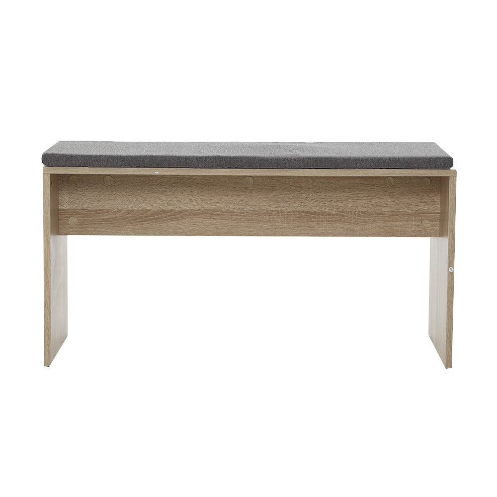 NNEDSZ Dining Bench NATU Upholstery Seat Stool Chair Cushion Kitchen Furniture Oak 90cm