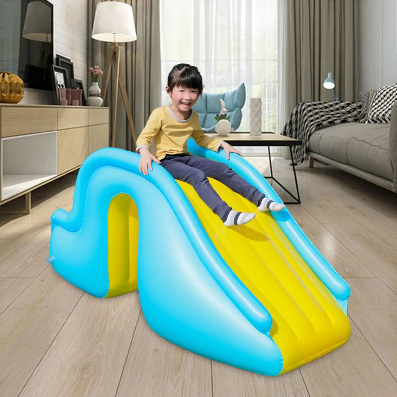Inflatable PVC Water Slide for Backyard Pools