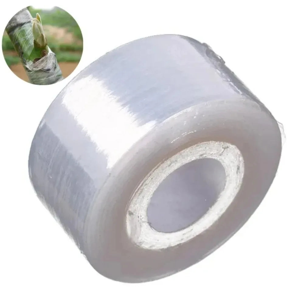 200M PE Grafting Tape Film Self-adhesive for Fruit Tree Nursery Plants Seedlings Vine Floristry Tomato Grafting Supplies Stretch