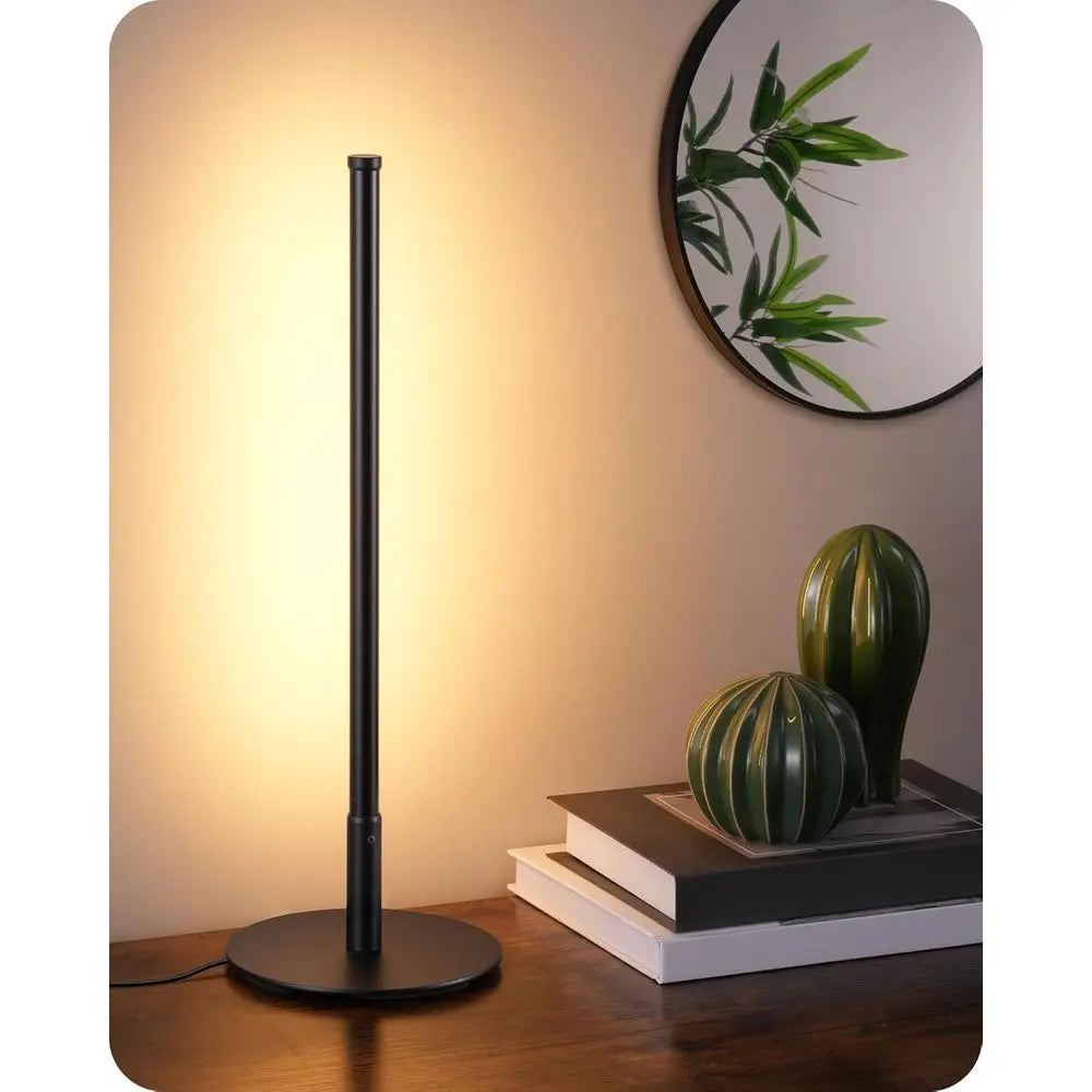 EDISHINE Upgraded LED Table Lamp, SteplDimmable Bede Lamp with 3 Color Temperature, ern Nightstand Lamp, Desk Lamp or Bedroom, L
