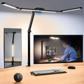 32.5" Adjustable Desk Lamp with Radar Sensor, Remote Control, 1100LM Brightness for Office Home Study