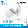 EWelink Zigbee With/No A Stand Pir Motion Sensor Movement Human Body Infrared Detector Security Alarm Sensor Works With APP