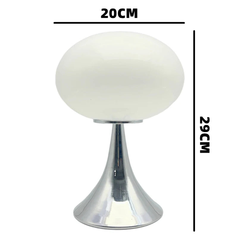 Murano Glass Donut Ins Table Lamp Nordic Minimalist Small Apartment Home Bedroom Bedside Light Luxury Ambient Decor Lamp