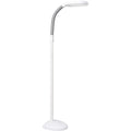 Full Spectrum LED Floor Lamp with Adjustable Brightness, Flexible Gooseneck, and Easy Controls - Great for Reducing Eye Strain a