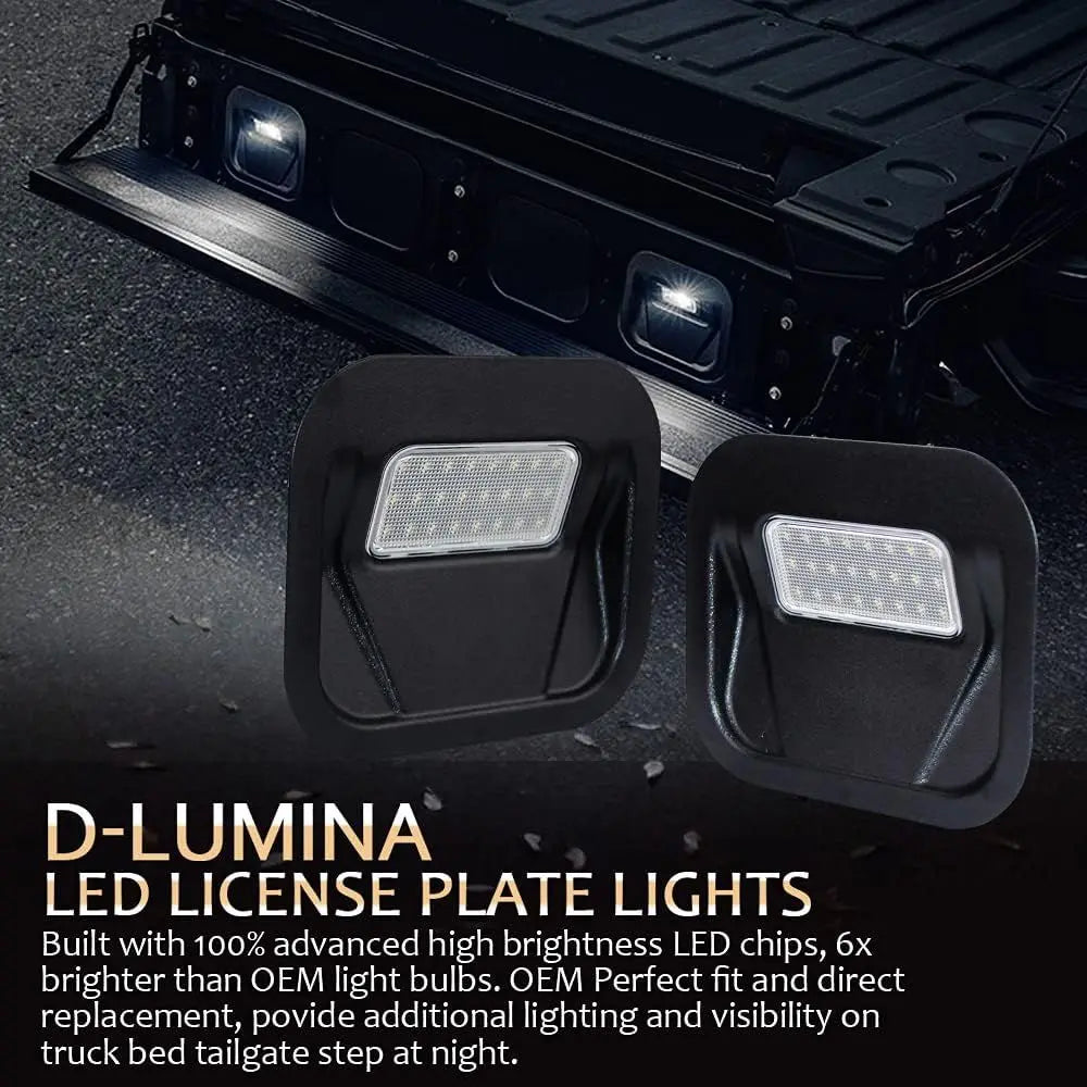 LED Taiate Step Light Truck Bed Multi-Pro Lamp Assembly Compatible with 2020-2025 1500 2500 HD 3500 HD, 2020-2025 1500 2500 HD 3