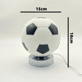 Football Basketball Glass Table Lamp Modern Minimalist Kids Room Reading Bedside Fan Boyfriend Gift Lamp