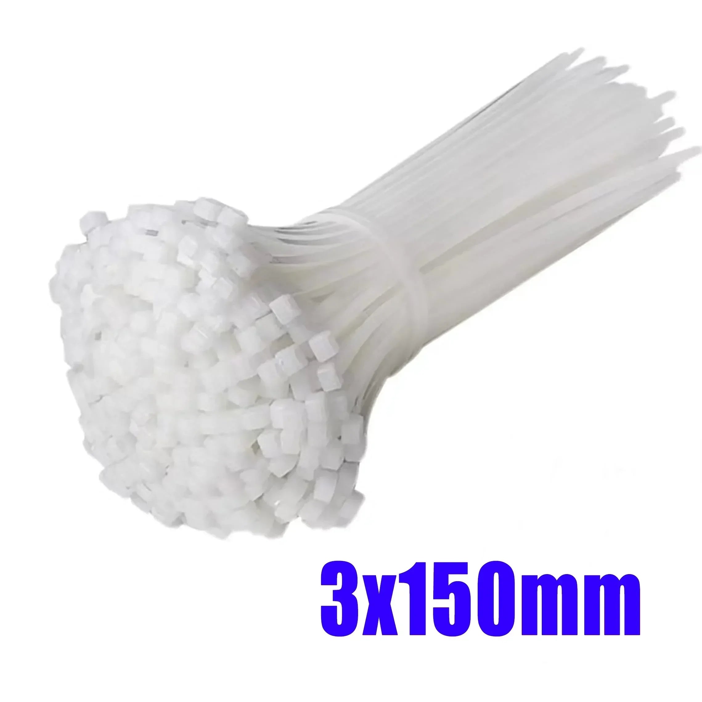 10-1000 pcs plastic clamping collar rilsan Cable ties clamp greenhouse plastic clamps self-tightening plastic necklace belts