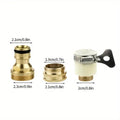 Three In One Multi-Purpose Connector Car Wash Water Gun 4-Point Connector Basin Adapter Octopus Connector Multifunctional