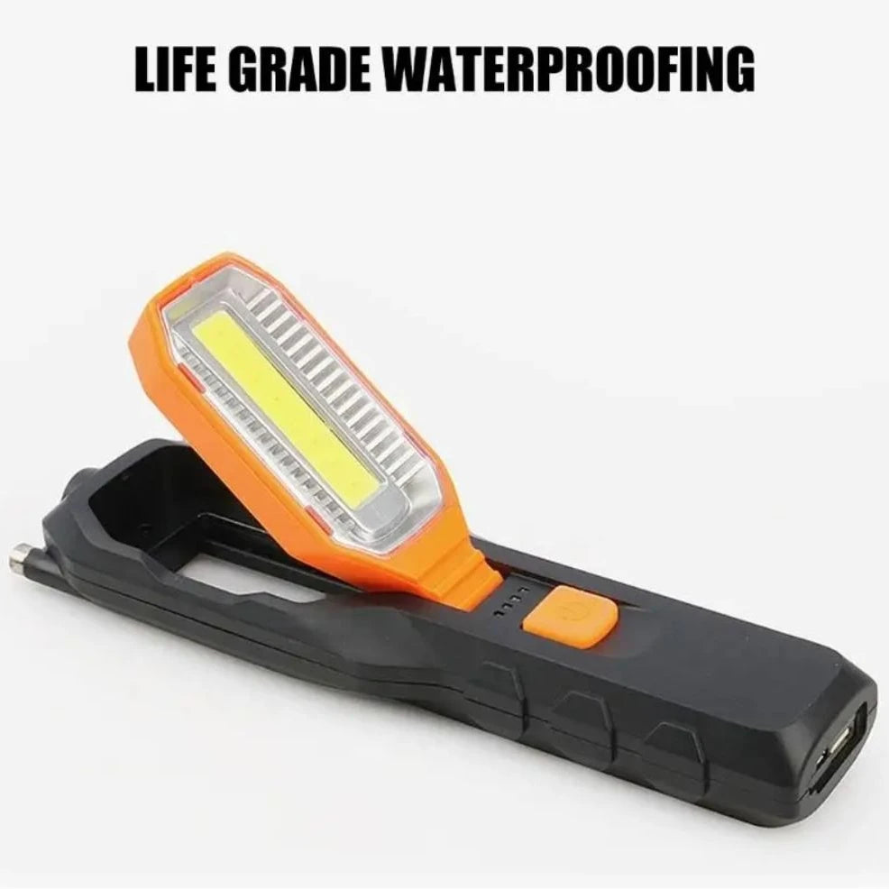 Compact Work Light Lightweight Easy To Carry Emergency Flashlight Bright Energy Saving Car Garage Mechanic Lamp Repair