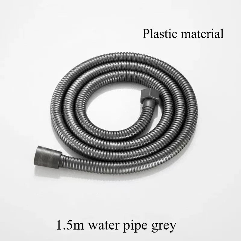 Black 5 Modes Shower Head Adjustable High Pressure Water Saving Shower Head Water Massage Shower Head Bathroom Accessories