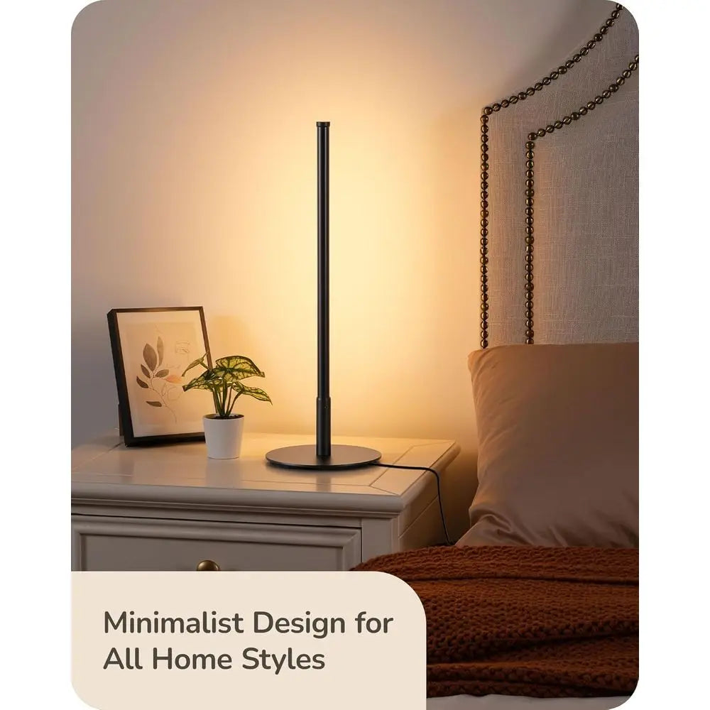 EDISHINE Upgraded LED Table Lamp, SteplDimmable Bede Lamp with 3 Color Temperature, ern Nightstand Lamp, Desk Lamp or Bedroom, L