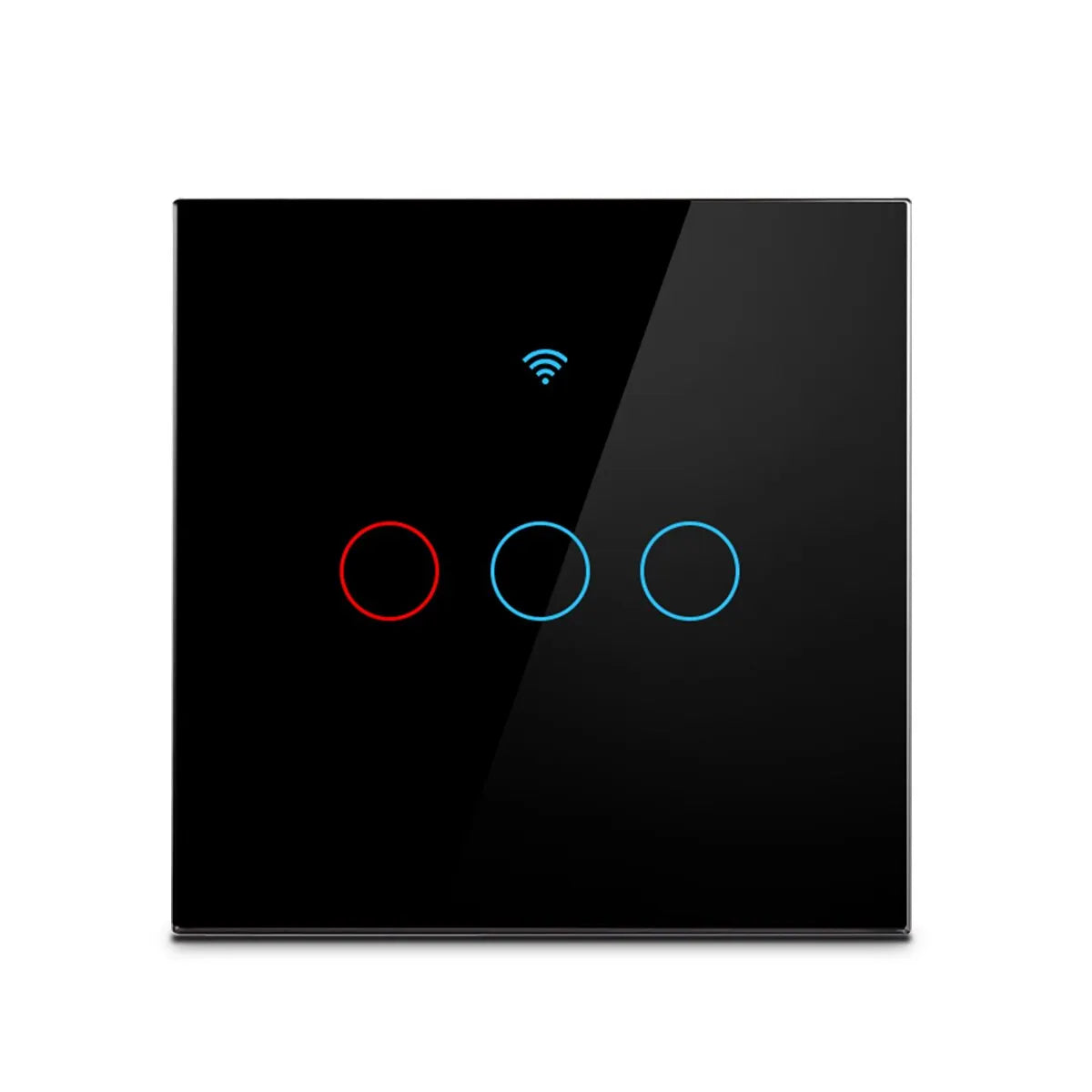US Smart Light Switch Tuya WiFi Neutral wire/No Neutral wire Required 120 Type Wall Touch Switch Work with Alexa, Google Home