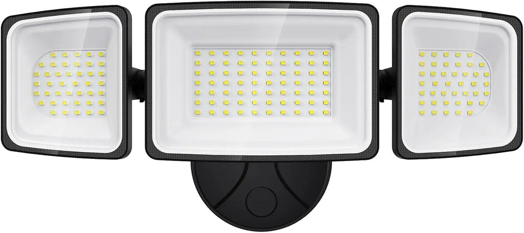 130W LED Flood Light, 13000LM Outdoor Security Lighting with IP65 Waterproof, Adjustable Heads for Garage and Yard