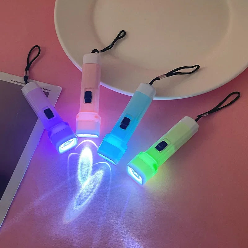 1/5/10 Pcs LED Mini Flashlight Kids Birthday Party Wedding Party Guest Gift Halloween Christmas Carnival Party Favor Decoration