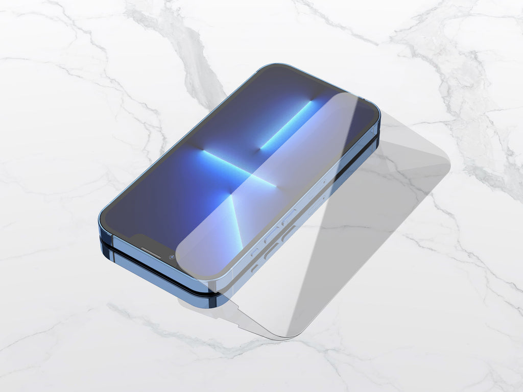 Techancy Pelicula de Vidro para iPhone 16 e KW1700 0.33mm Ultra Fina 9H Anti Impressao Protecao Transparente